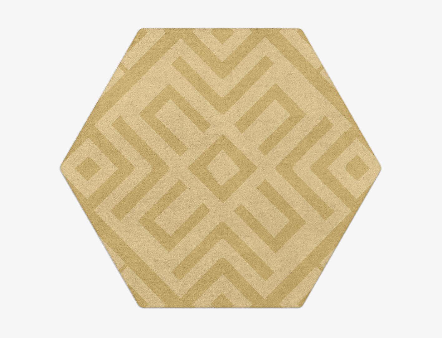 Quinn Geometric Hexagon Hand Tufted Pure Wool Custom Rug by Rug Artisan