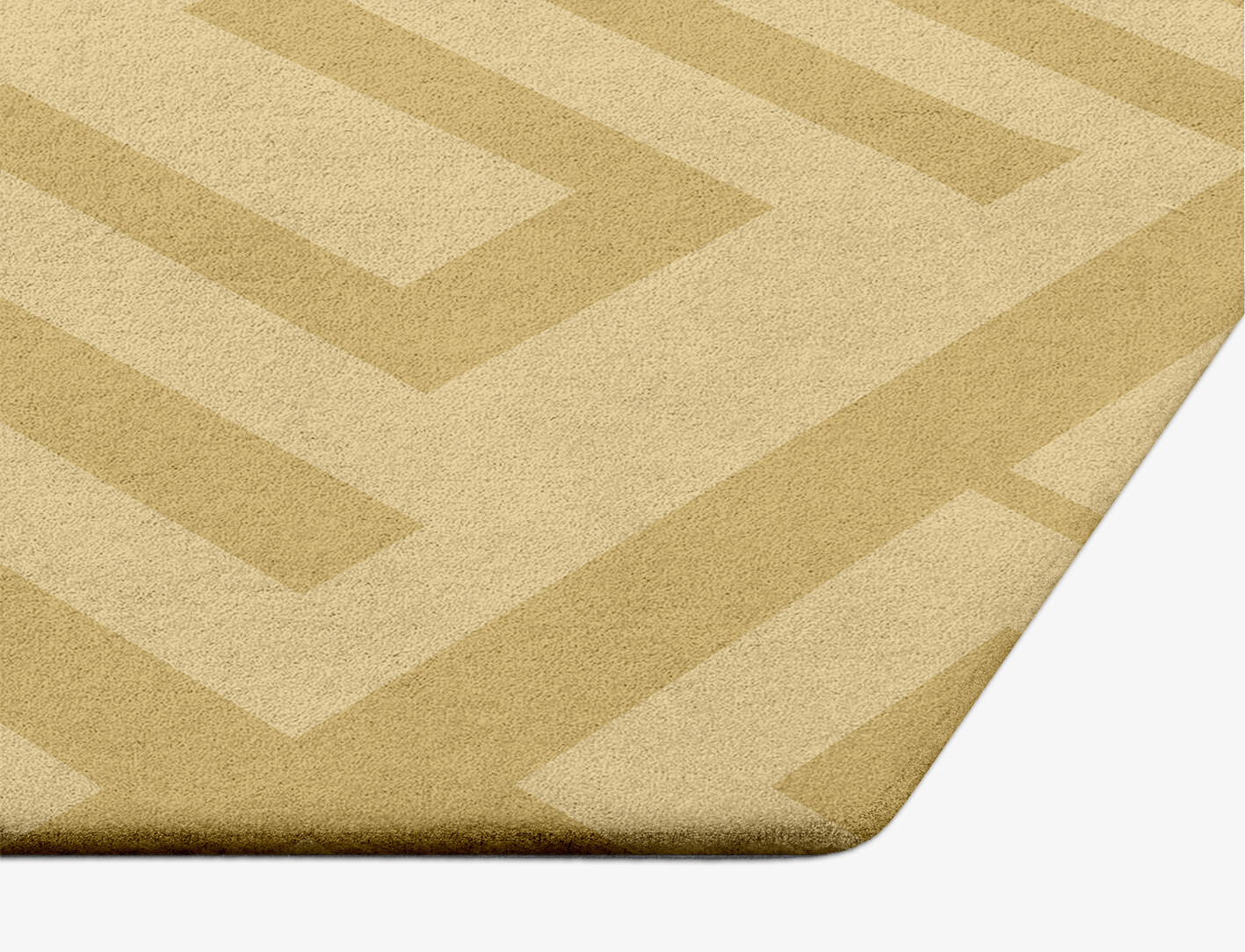 Quinn Geometric Hexagon Hand Tufted Pure Wool Custom Rug by Rug Artisan