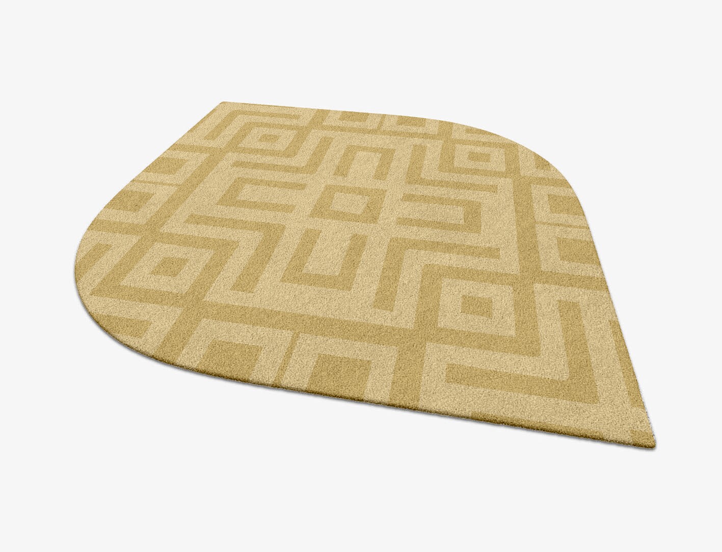 Quinn Geometric Ogee Hand Tufted Pure Wool Custom Rug by Rug Artisan