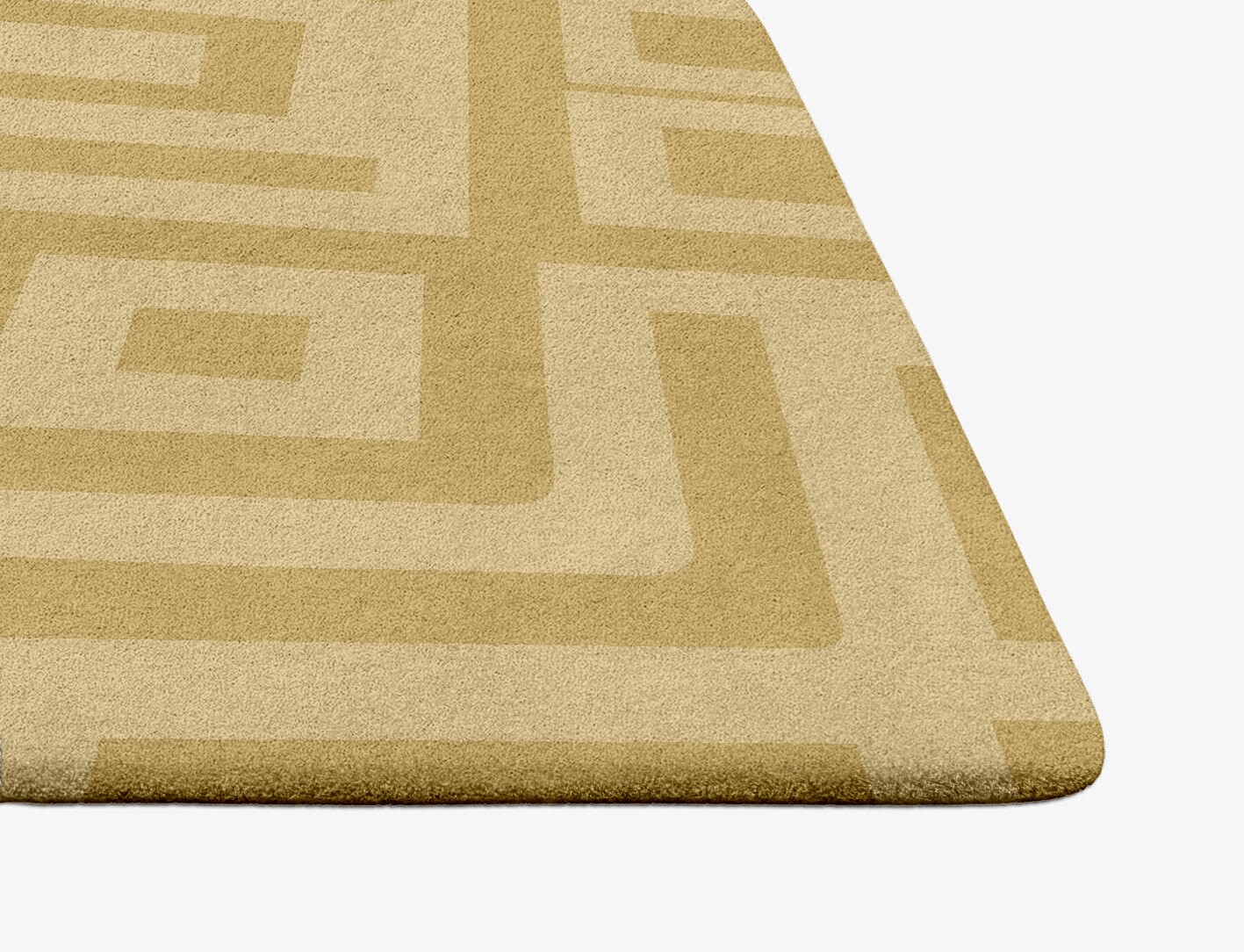 Quinn Geometric Ogee Hand Tufted Pure Wool Custom Rug by Rug Artisan
