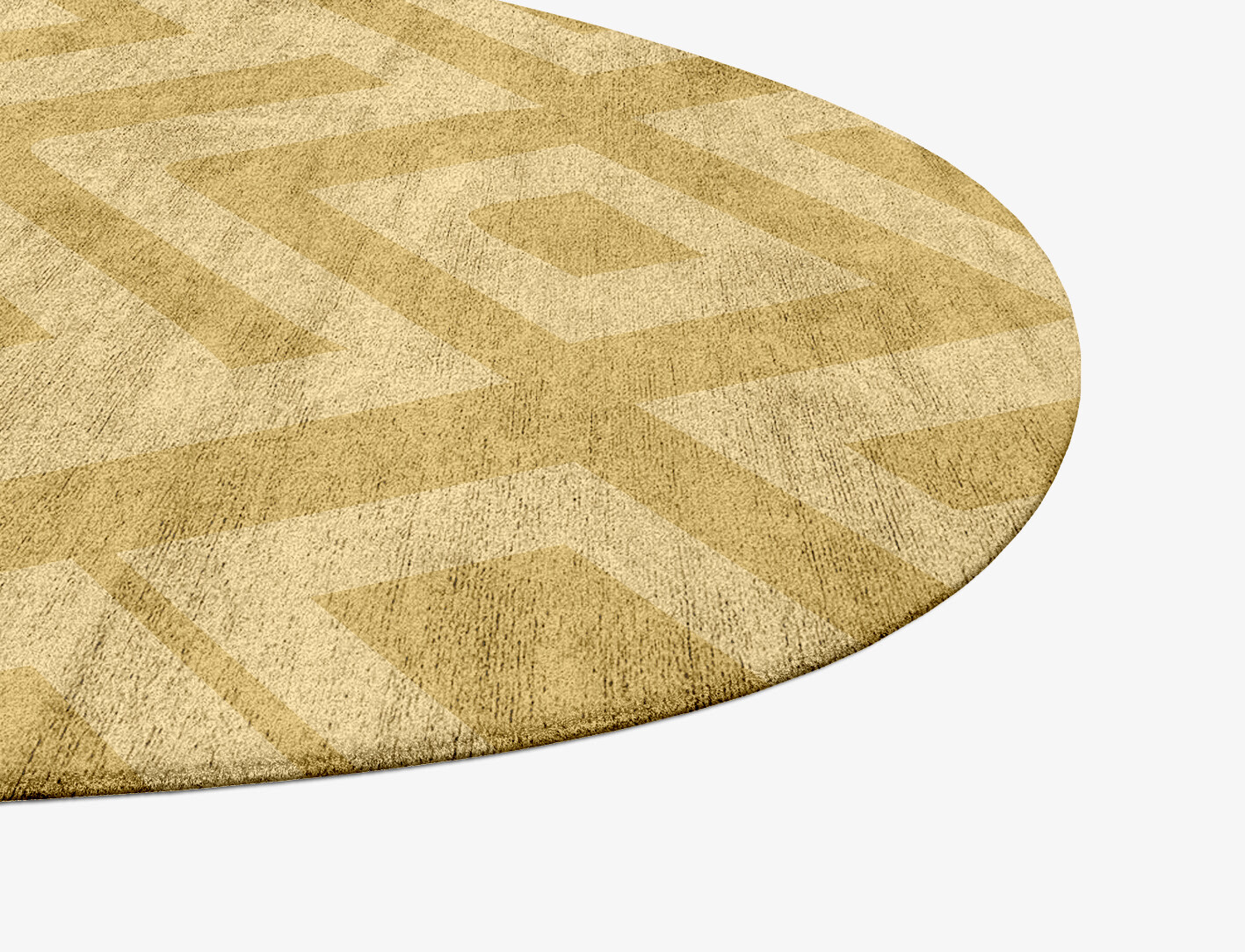 Quinn Geometric Splash Hand Tufted Bamboo Silk Custom Rug by Rug Artisan