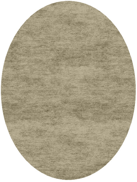 RA-43-N Solid Colors Oval Hand Knotted Bamboo Silk Custom Rug by Rug Artisan