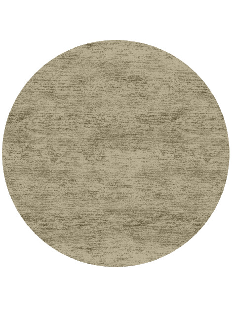 RA-43-N Solid Colors Round Hand Knotted Bamboo Silk Custom Rug by Rug Artisan