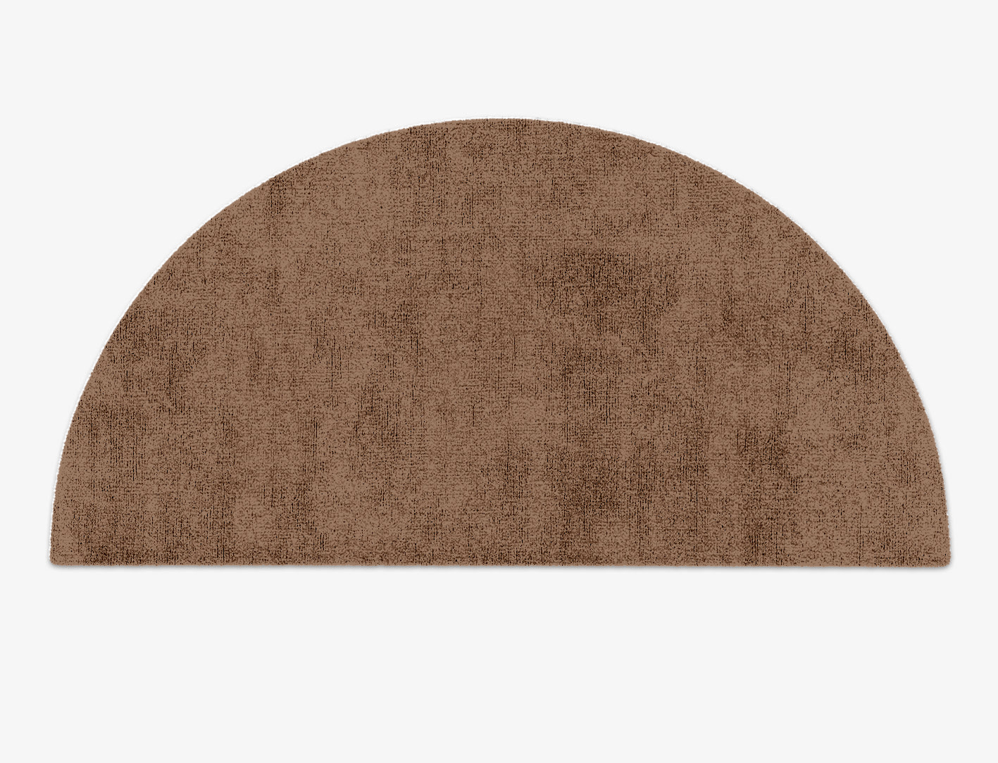 RA-51-N Solid Colors Halfmoon Hand Knotted Bamboo Silk Custom Rug by Rug Artisan
