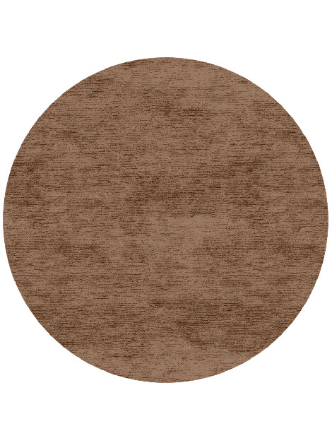 RA-51-N Solid Colors Round Hand Knotted Bamboo Silk Custom Rug by Rug Artisan