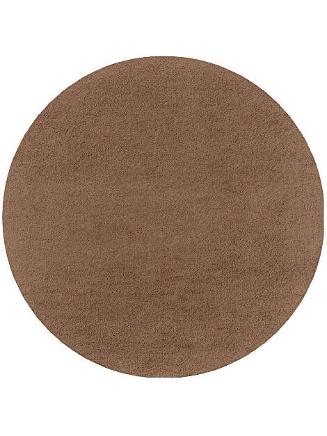 RA-51-N Solid Colors Round Hand Tufted Pure Wool Custom Rug by Rug Artisan