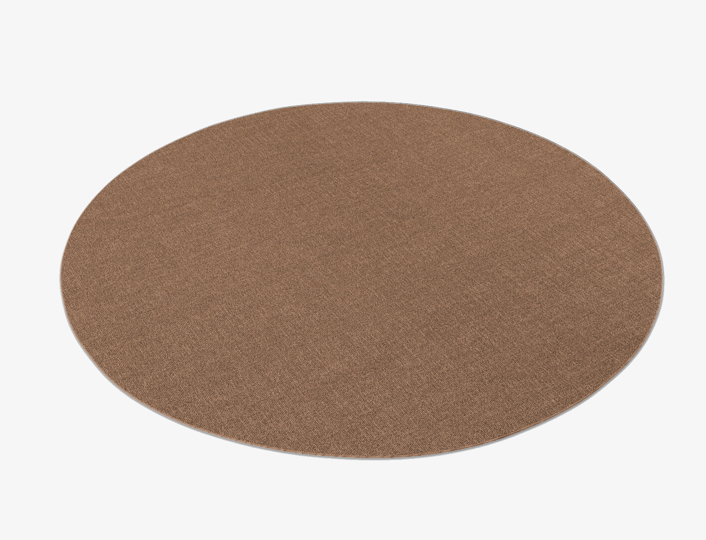 RA-51-N Solid Colours Round Outdoor Recycled Yarn Custom Rug by Rug Artisan