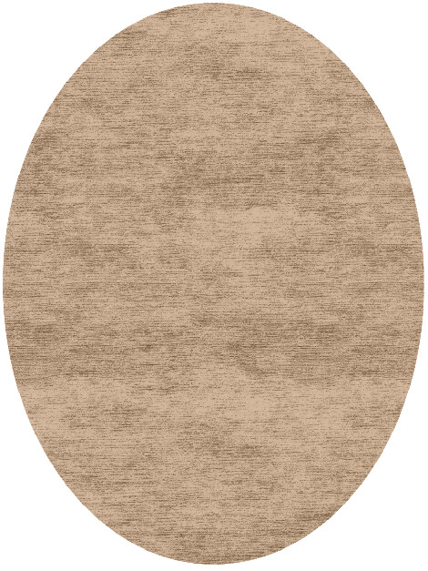 RA-53-N Solid Colors Oval Hand Knotted Bamboo Silk Custom Rug by Rug Artisan