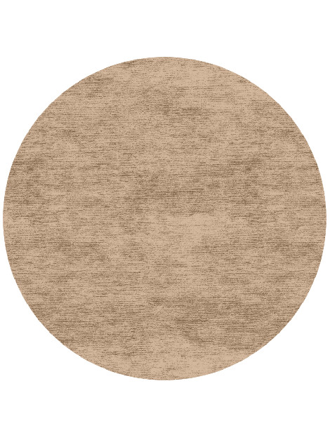 RA-53-N Solid Colors Round Hand Knotted Bamboo Silk Custom Rug by Rug Artisan