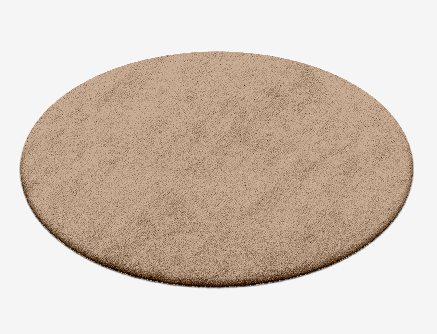 RA-53-N Solid Colors Round Hand Tufted Bamboo Silk Custom Rug by Rug Artisan