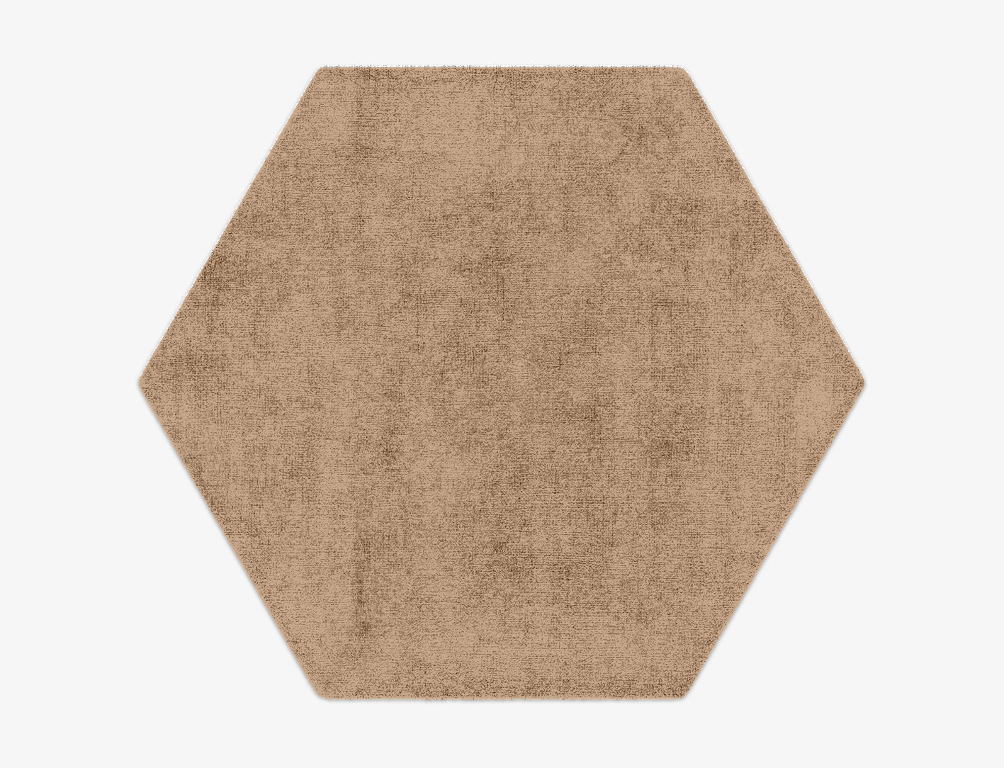 RA-62-N Solid Colours Hexagon Hand Knotted Bamboo Silk Custom Rug by Rug Artisan