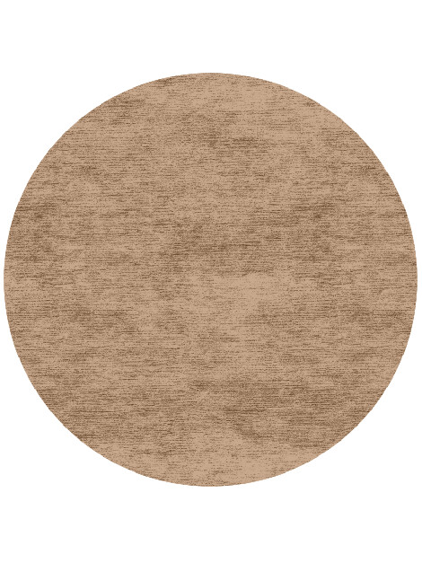 RA-62-N Solid Colors Round Hand Knotted Bamboo Silk Custom Rug by Rug Artisan