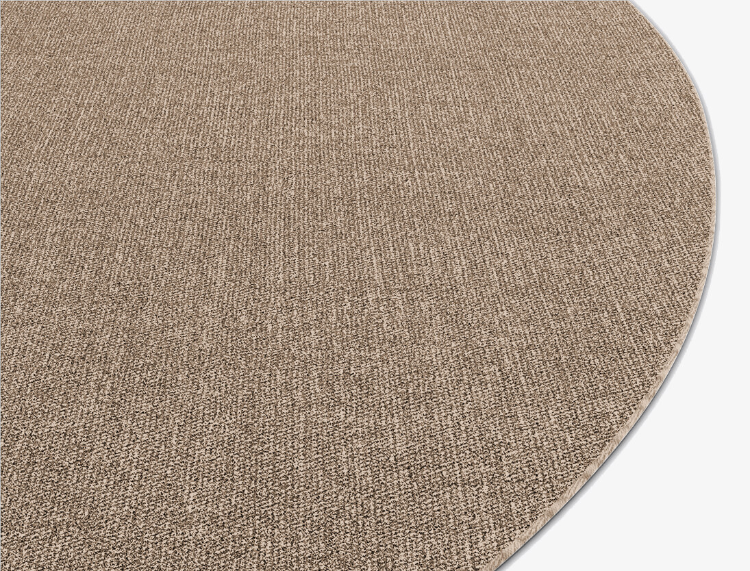 RA-62-N Solid Colours Oval Outdoor Recycled Yarn Custom Rug by Rug Artisan