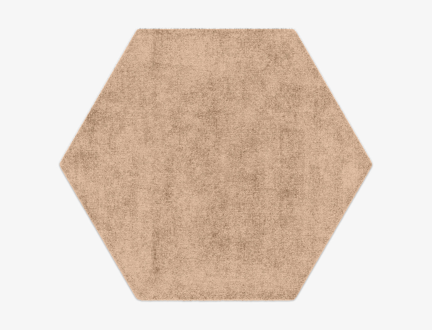 RA-65-N Solid Colours Hexagon Hand Knotted Bamboo Silk Custom Rug by Rug Artisan