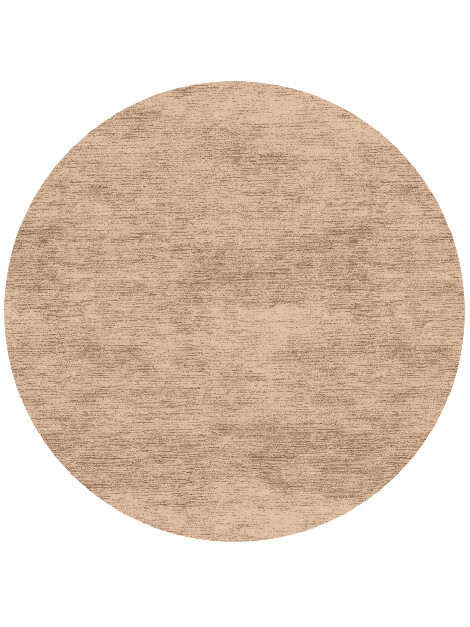 RA-65-N Solid Colors Round Hand Knotted Bamboo Silk Custom Rug by Rug Artisan