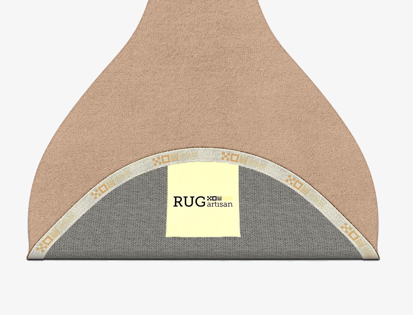 RA-65-N Solid Colors Drop Hand Tufted Pure Wool Custom Rug by Rug Artisan