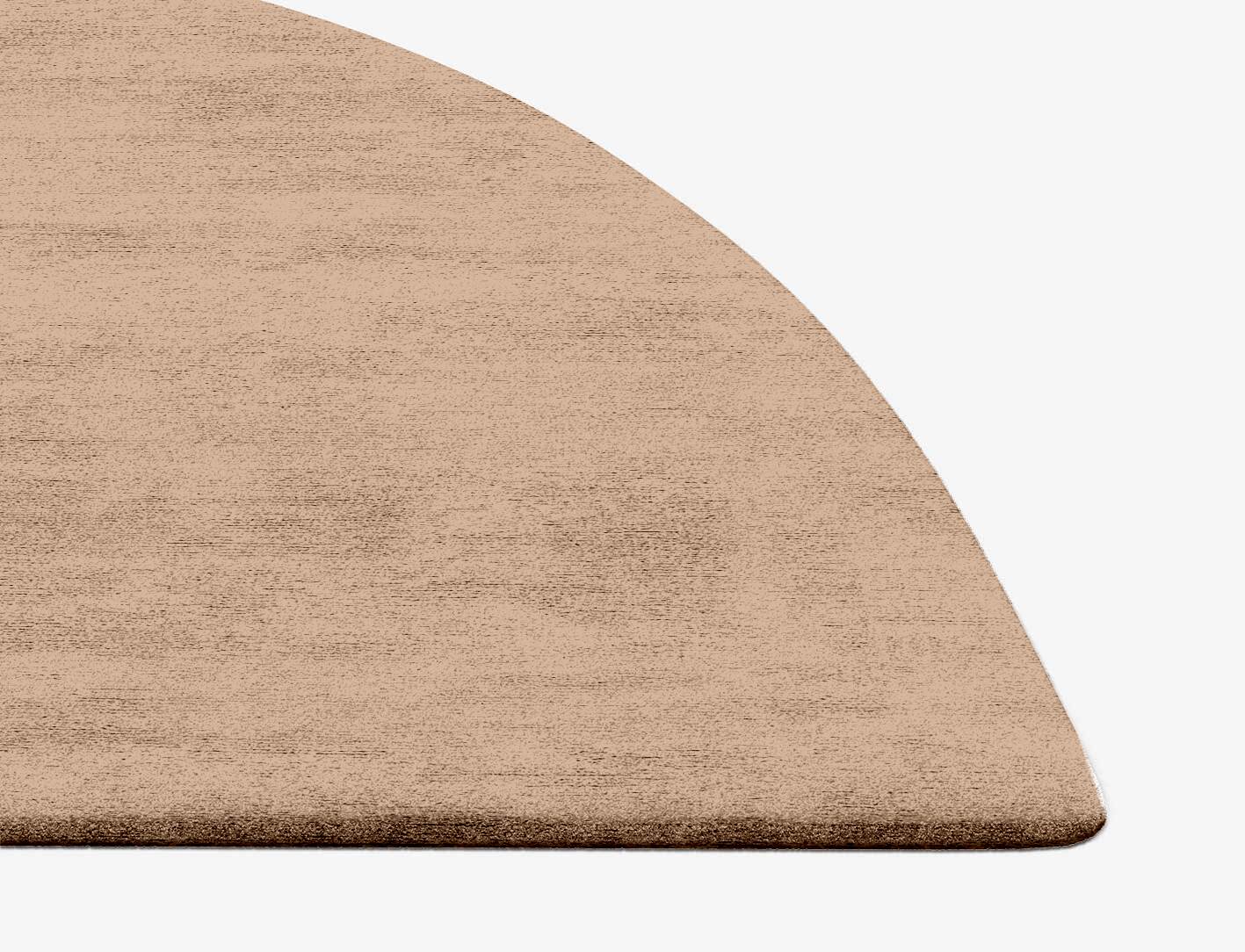 RA-65-N Solid Colors Halfmoon Hand Tufted Bamboo Silk Custom Rug by Rug Artisan