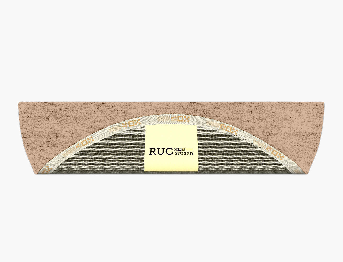 RA-65-N Solid Colors Halfmoon Hand Tufted Bamboo Silk Custom Rug by Rug Artisan