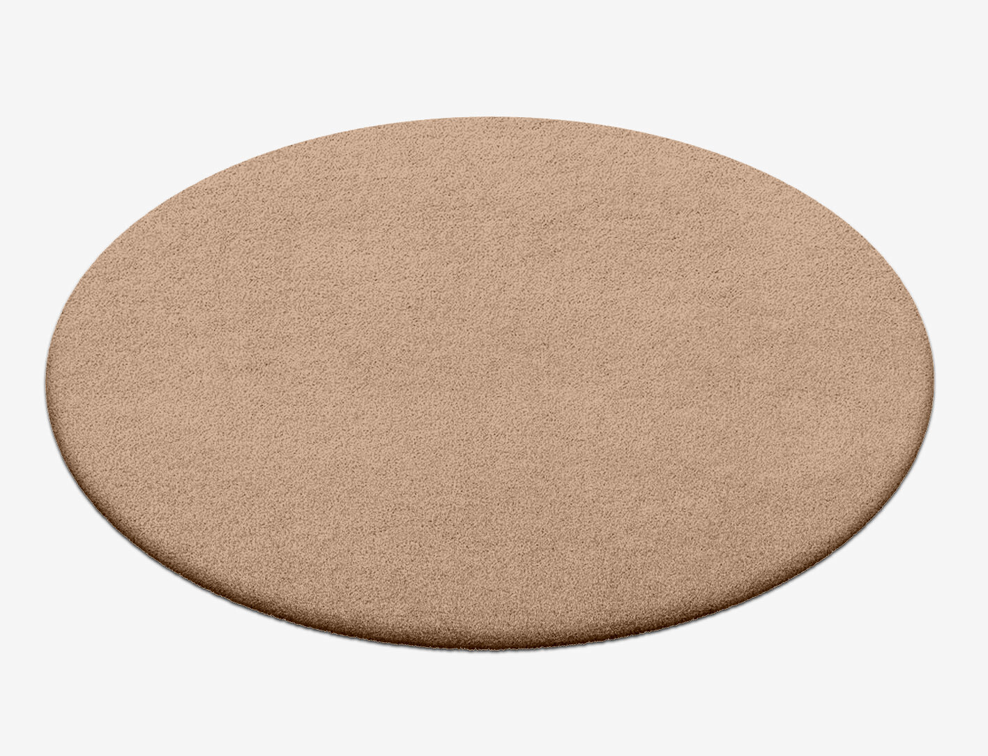 RA-65-N Solid Colors Round Hand Tufted Pure Wool Custom Rug by Rug Artisan