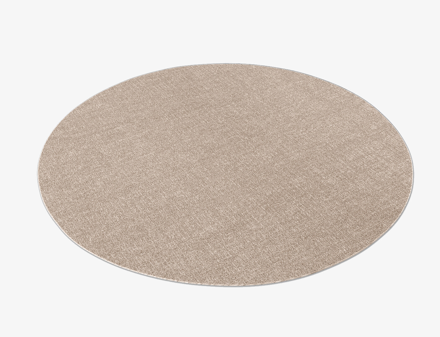 RA-65-N Solid Colours Round Outdoor Recycled Yarn Custom Rug by Rug Artisan