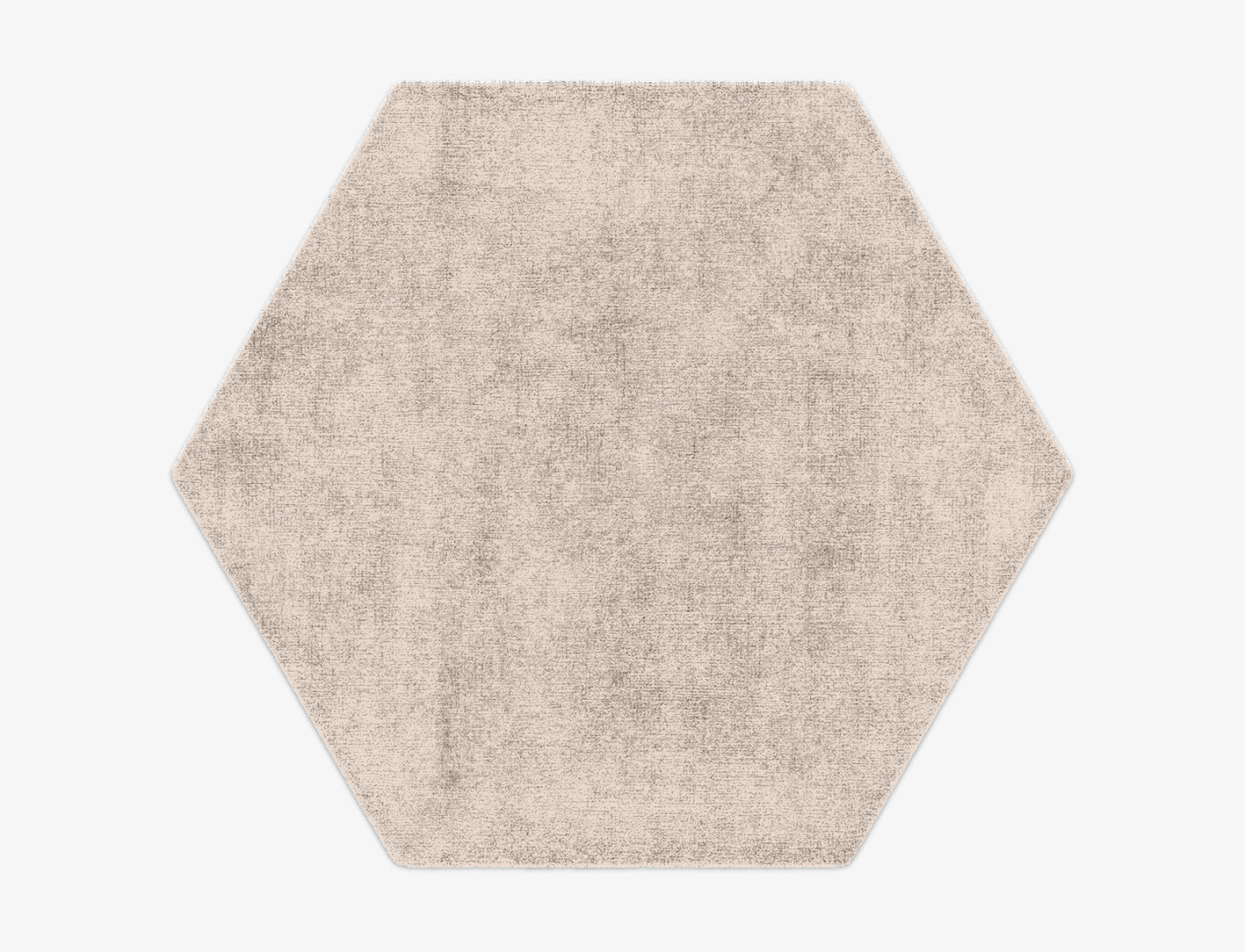 RA-69-N Solid Colours Hexagon Hand Knotted Bamboo Silk Custom Rug by Rug Artisan