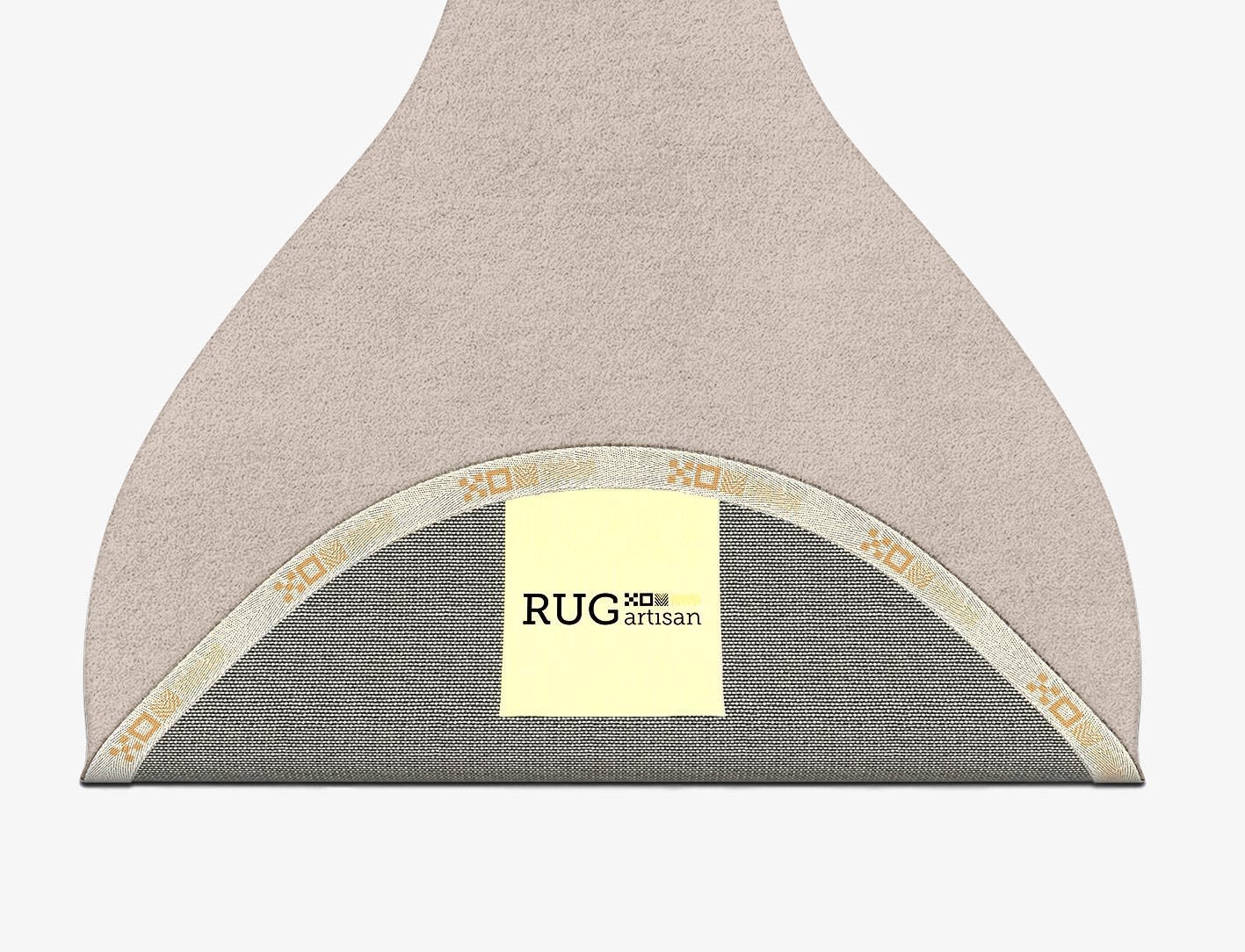 RA-69-N Solid Colors Drop Hand Tufted Pure Wool Custom Rug by Rug Artisan