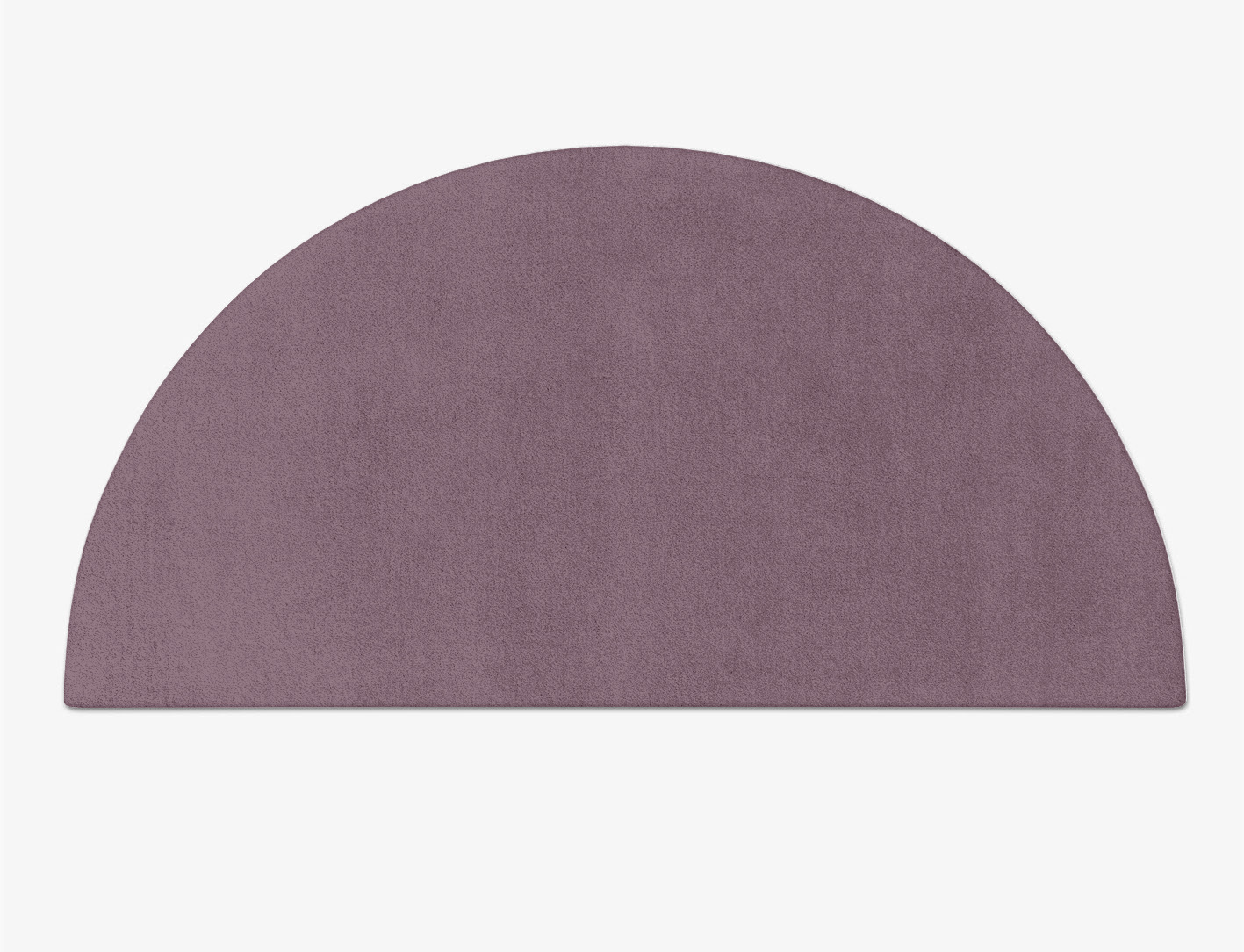 RA-71-N Solid Colors Halfmoon Hand Tufted Pure Wool Custom Rug by Rug Artisan