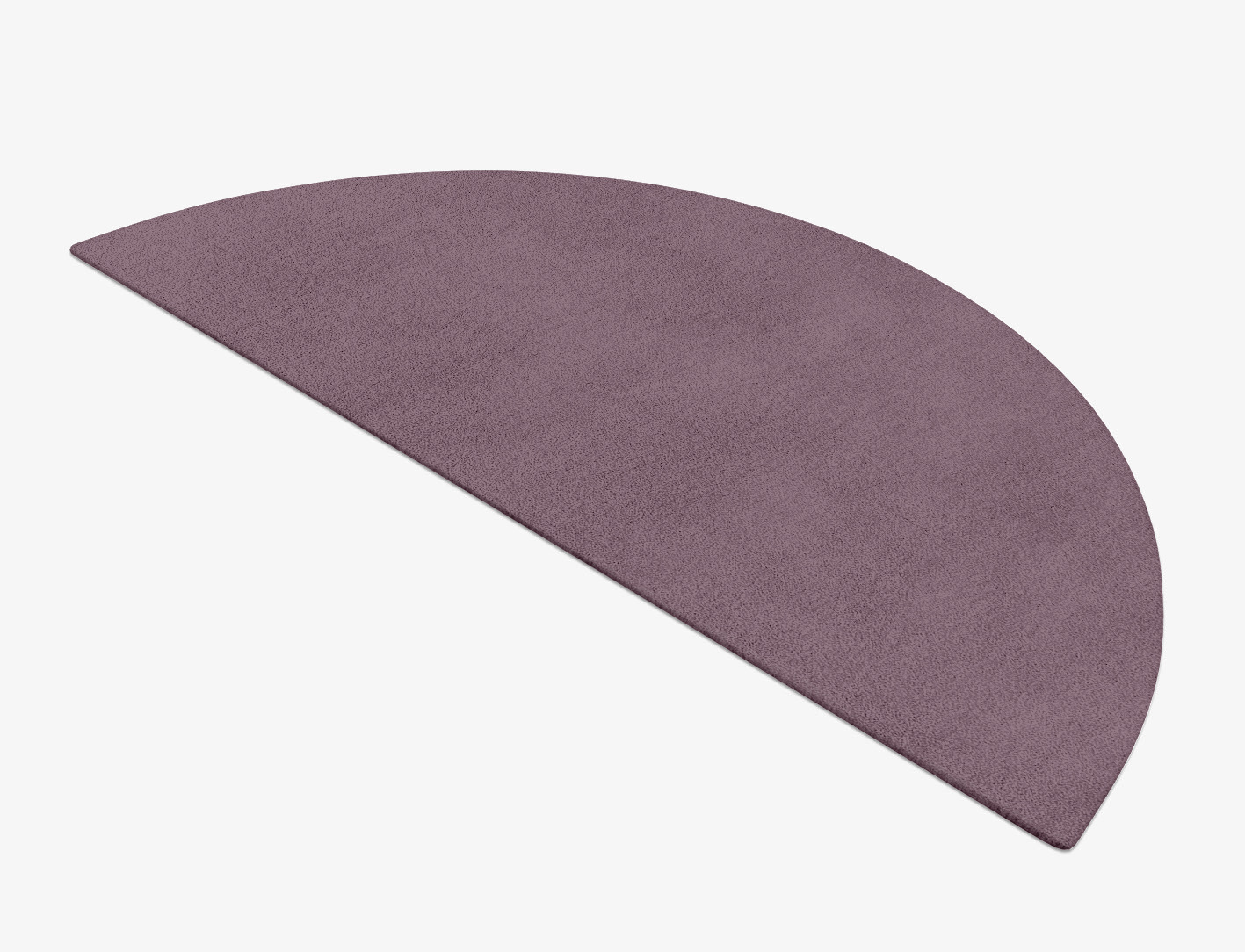 RA-71-N Solid Colors Halfmoon Hand Tufted Pure Wool Custom Rug by Rug Artisan