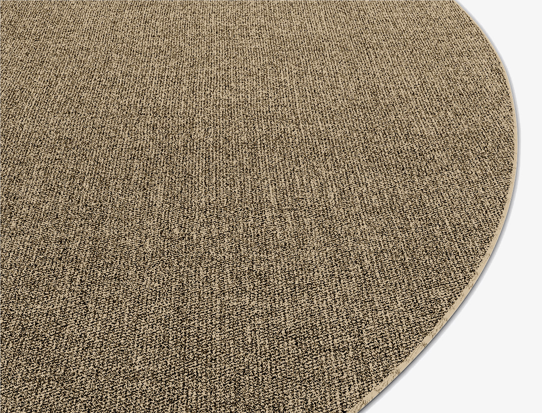 RA-AC09 Solid Colors Oval Flatweave New Zealand Wool Custom Rug by Rug Artisan
