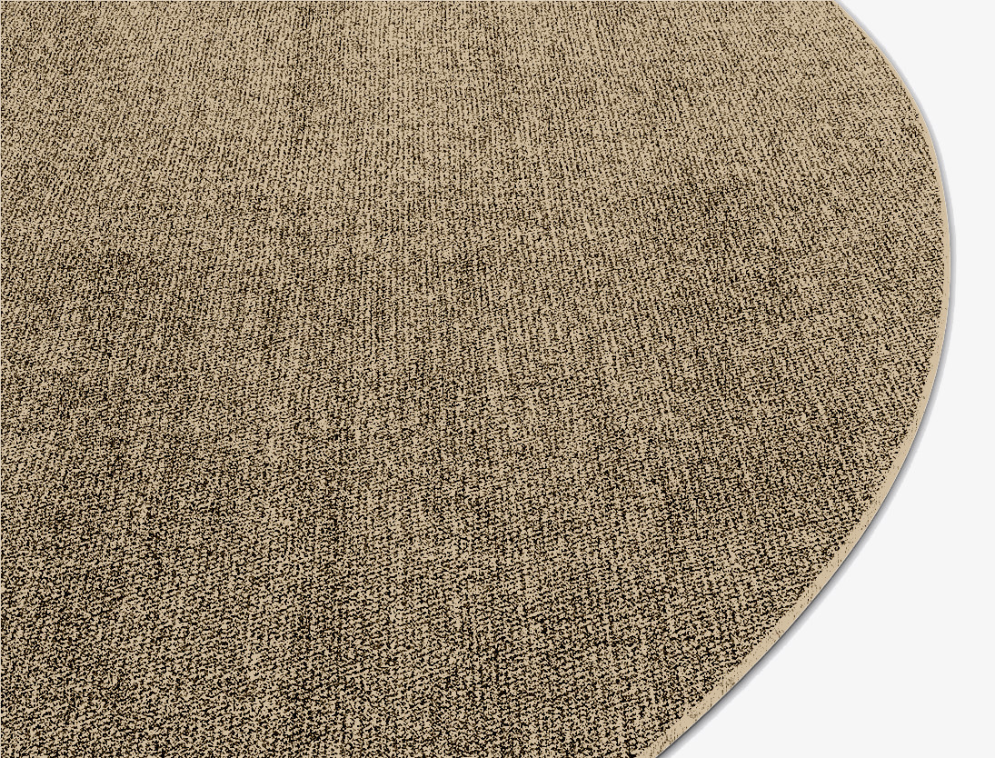 RA-AC09 Solid Colors Round Flatweave Bamboo Silk Custom Rug by Rug Artisan