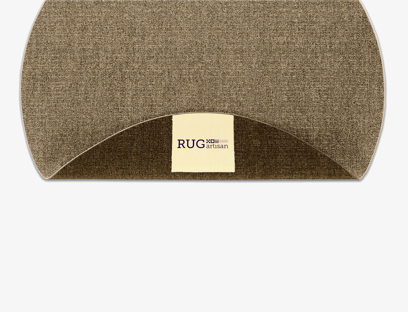 RA-AC09 Solid Colors Round Flatweave New Zealand Wool Custom Rug by Rug Artisan