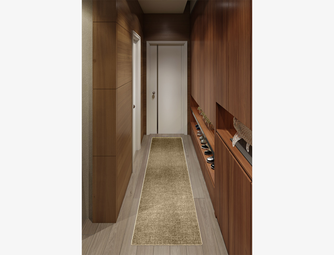 RA-AC09 Solid Colors Runner Flatweave New Zealand Wool Custom Rug by Rug Artisan