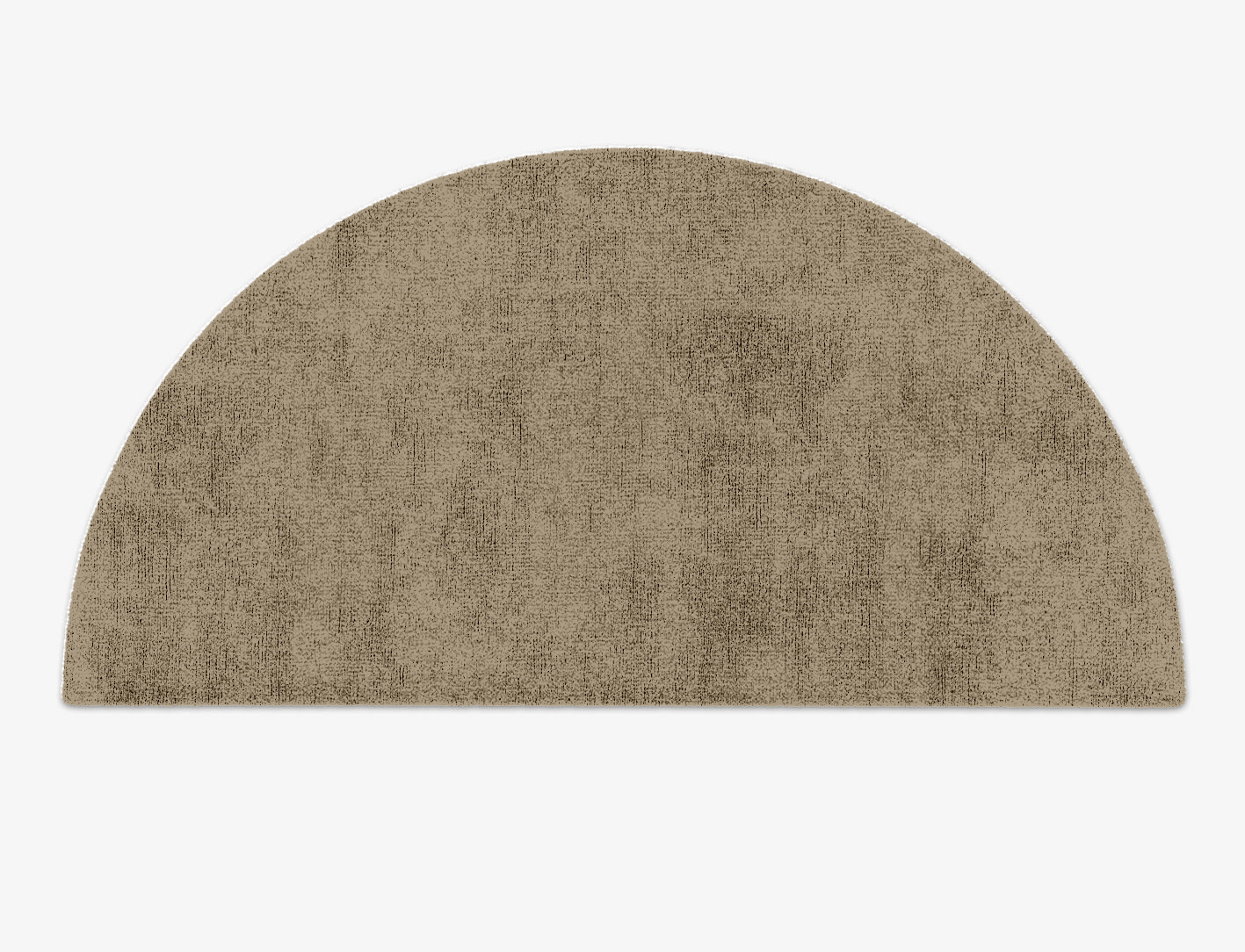 RA-AC09 Solid Colors Halfmoon Hand Knotted Bamboo Silk Custom Rug by Rug Artisan