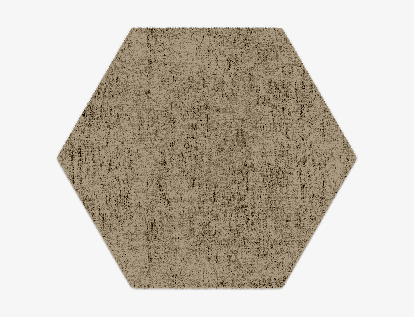 RA-AC09 Solid Colors Hexagon Hand Knotted Bamboo Silk Custom Rug by Rug Artisan