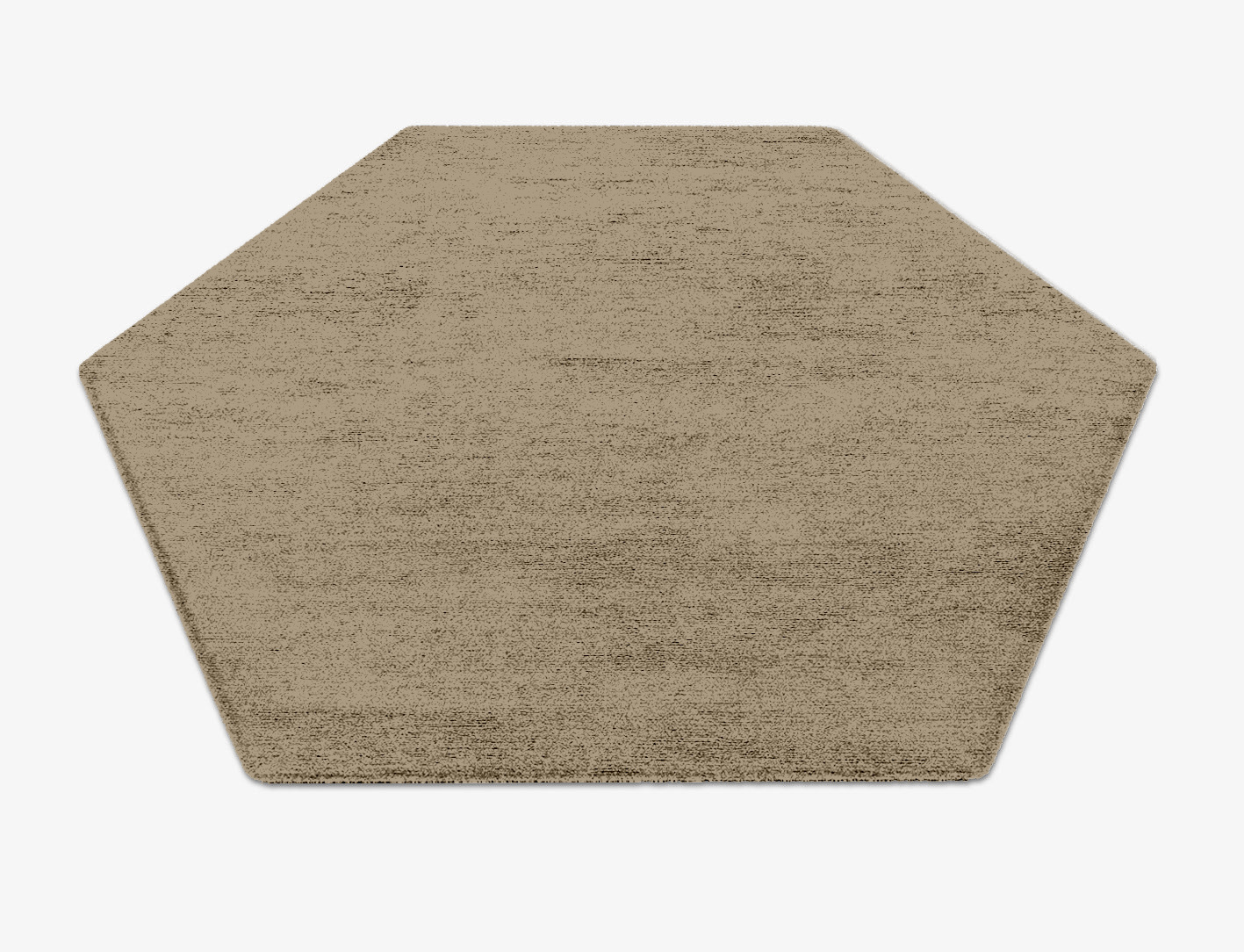 RA-AC09 Solid Colors Hexagon Hand Knotted Bamboo Silk Custom Rug by Rug Artisan