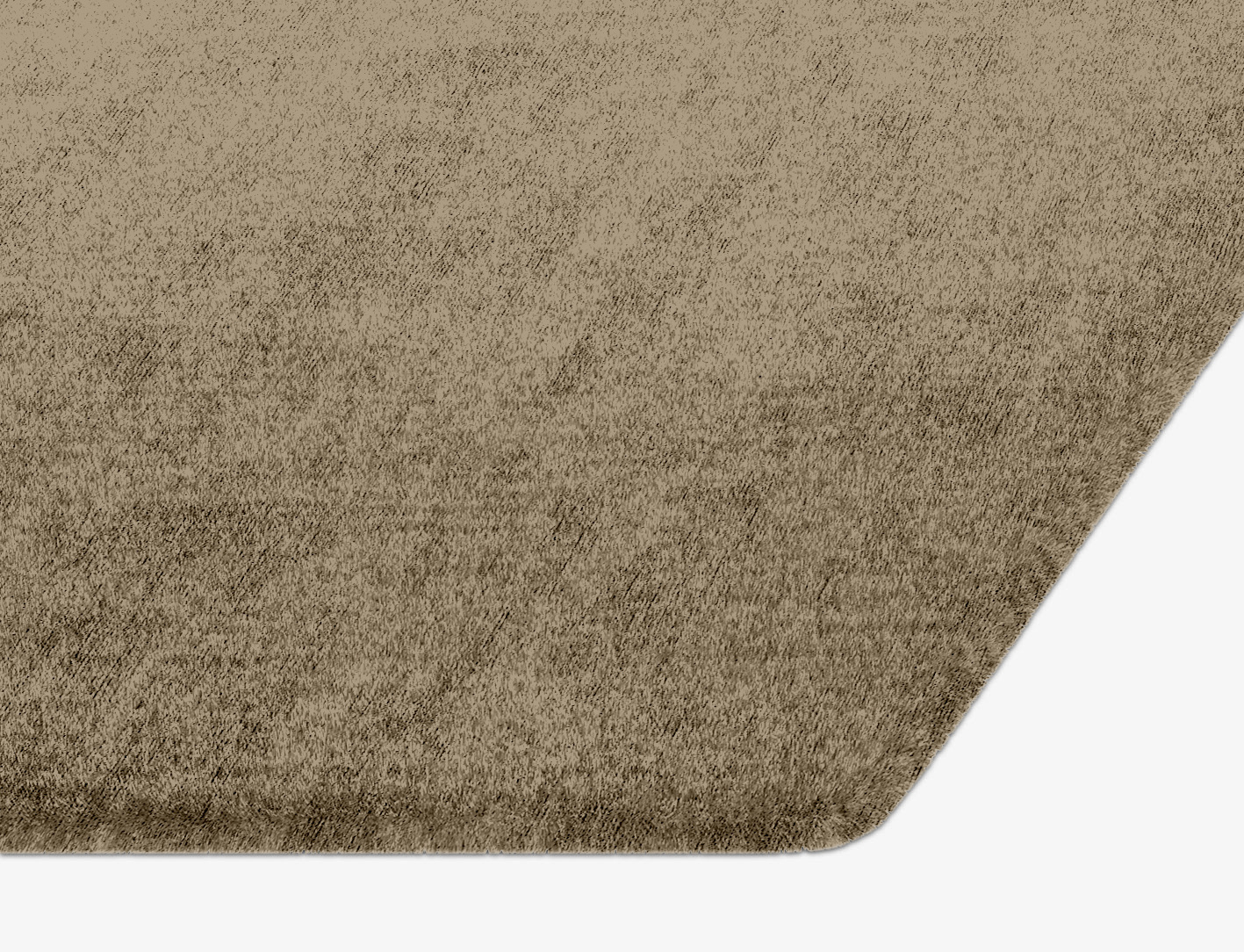 RA-AC09 Solid Colors Hexagon Hand Knotted Bamboo Silk Custom Rug by Rug Artisan
