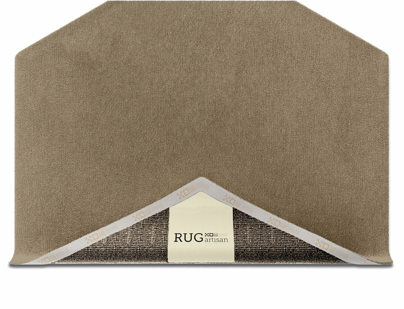 RA-AC09 Solid Colors Hexagon Hand Knotted Tibetan Wool Custom Rug by Rug Artisan