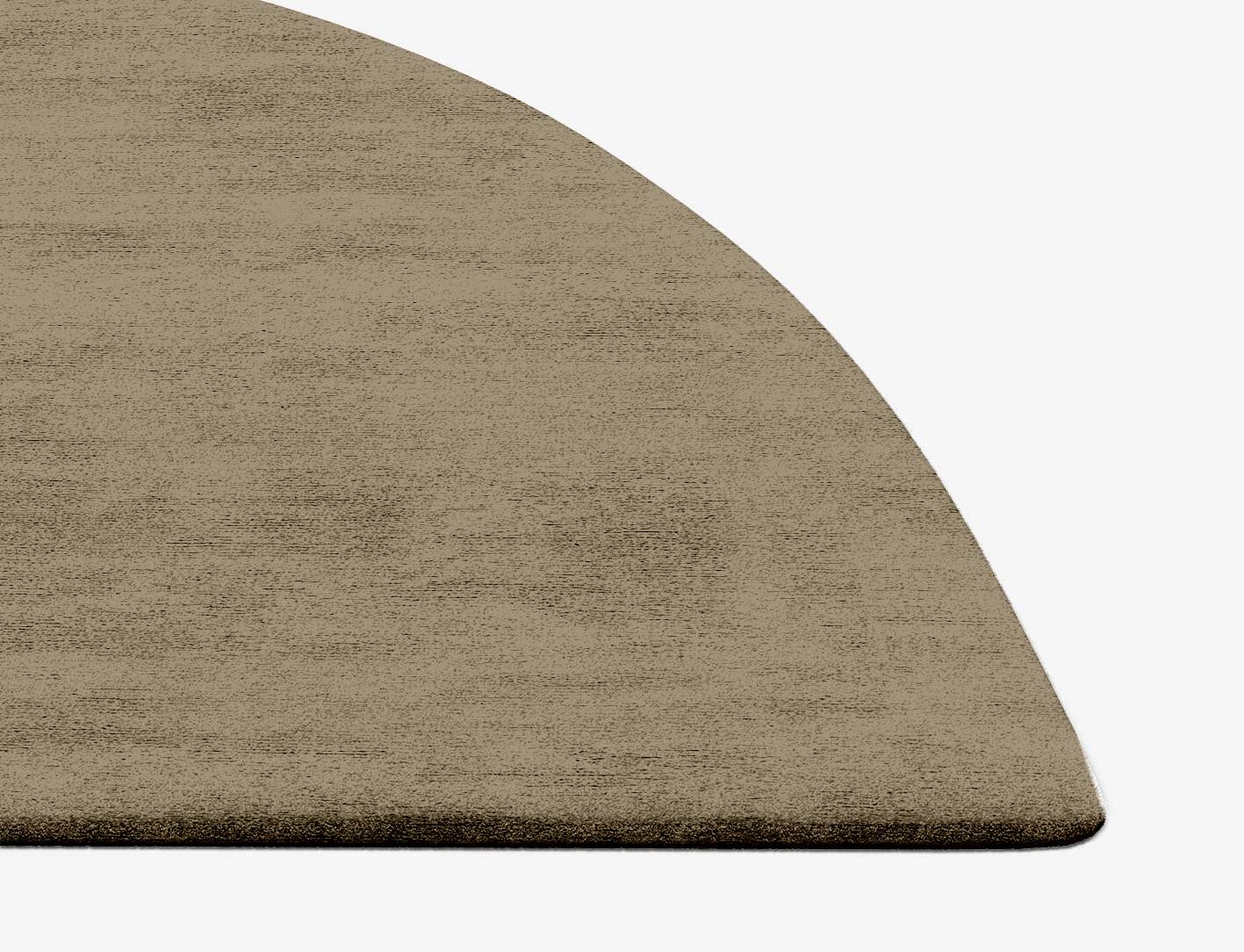 RA-AC09 Solid Colors Halfmoon Hand Tufted Bamboo Silk Custom Rug by Rug Artisan