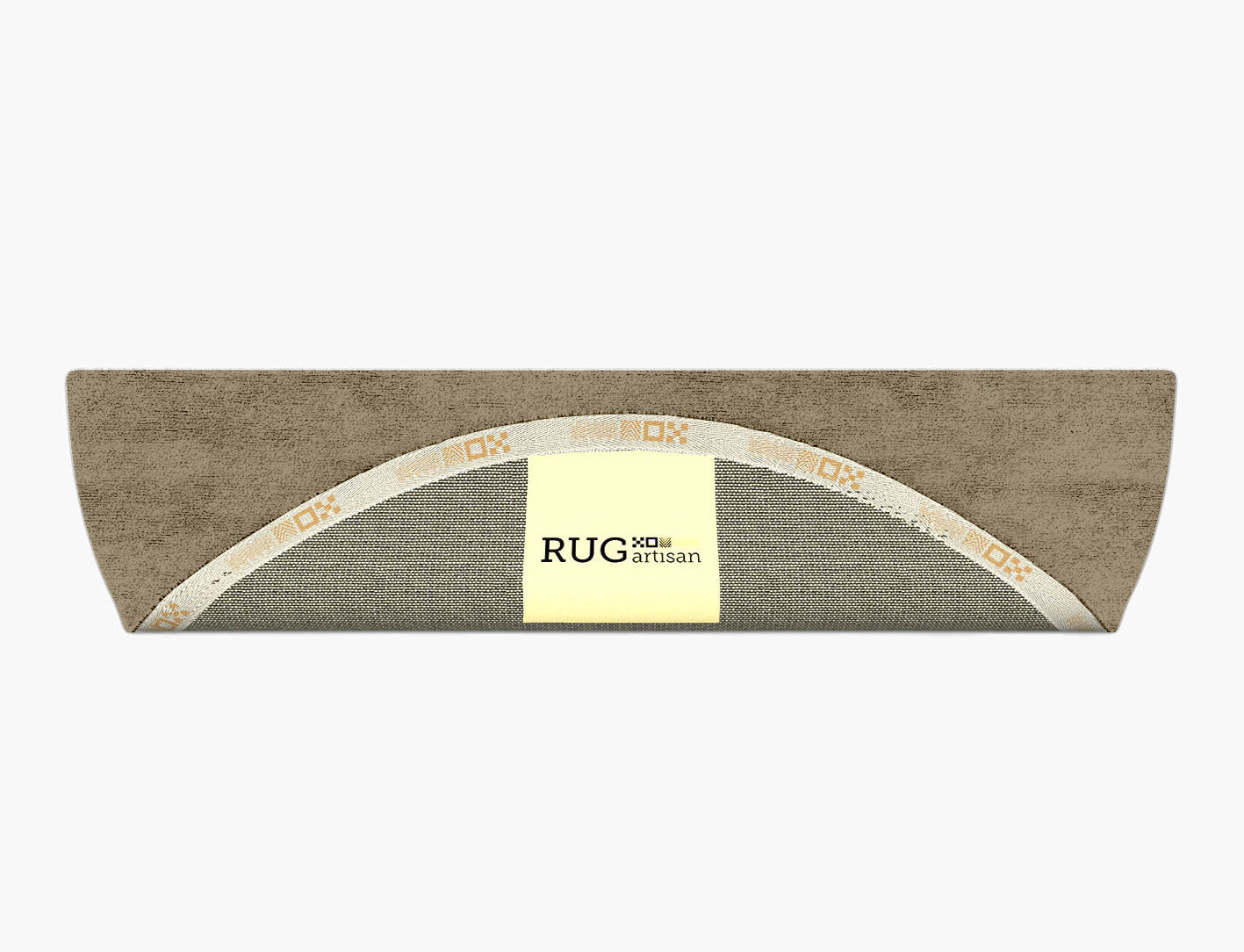 RA-AC09 Solid Colors Halfmoon Hand Tufted Bamboo Silk Custom Rug by Rug Artisan