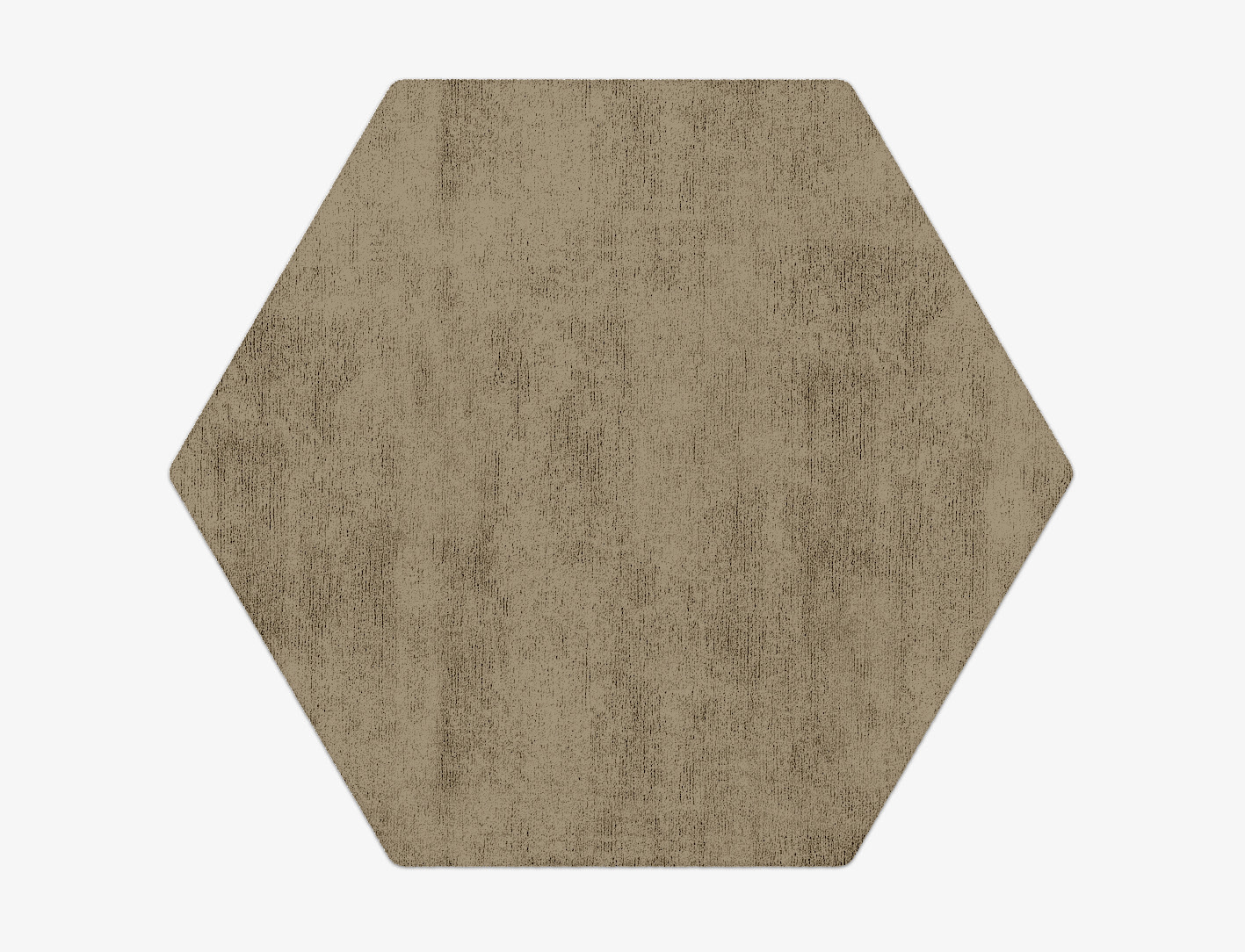 RA-AC09 Solid Colors Hexagon Hand Tufted Bamboo Silk Custom Rug by Rug Artisan