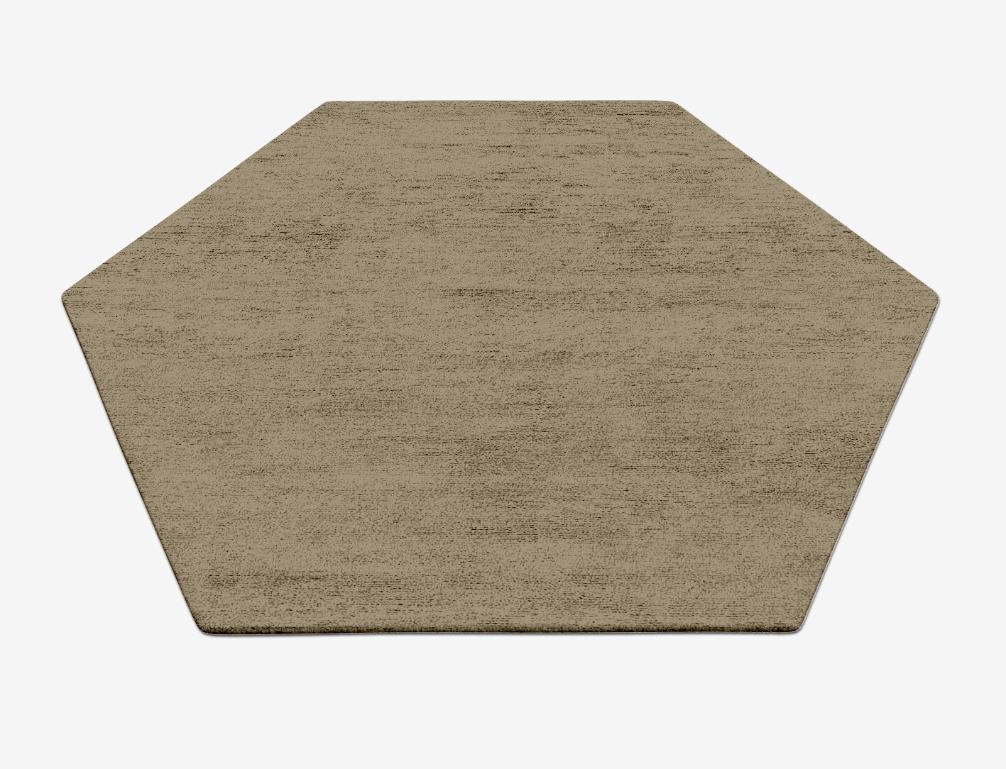 RA-AC09 Solid Colors Hexagon Hand Tufted Bamboo Silk Custom Rug by Rug Artisan