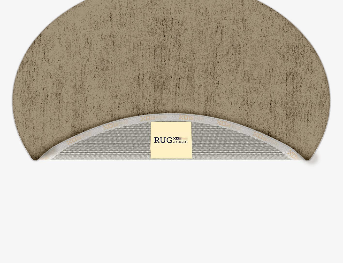 RA-AC09 Solid Colors Oval Hand Tufted Bamboo Silk Custom Rug by Rug Artisan
