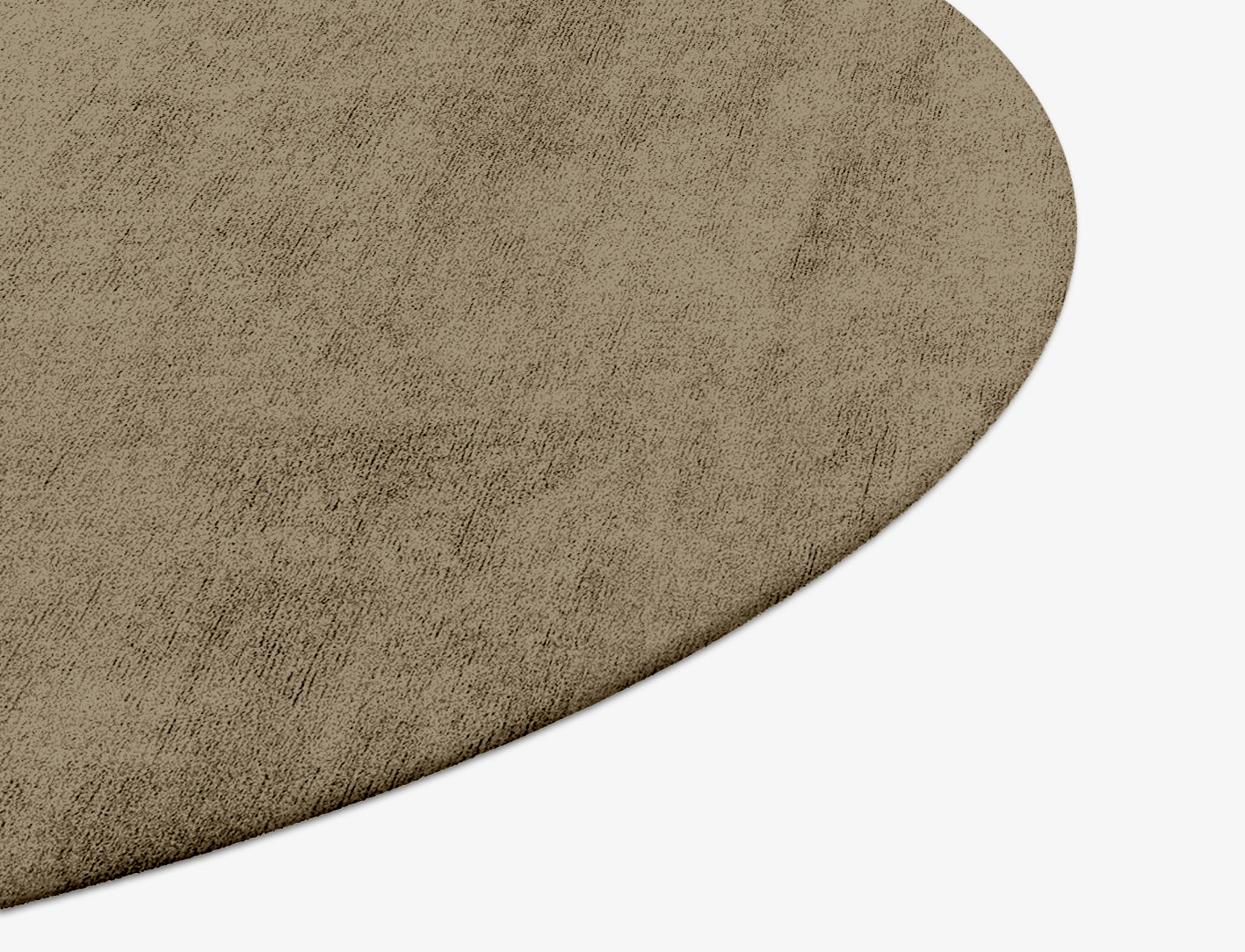 RA-AC09 Solid Colors Round Hand Tufted Bamboo Silk Custom Rug by Rug Artisan