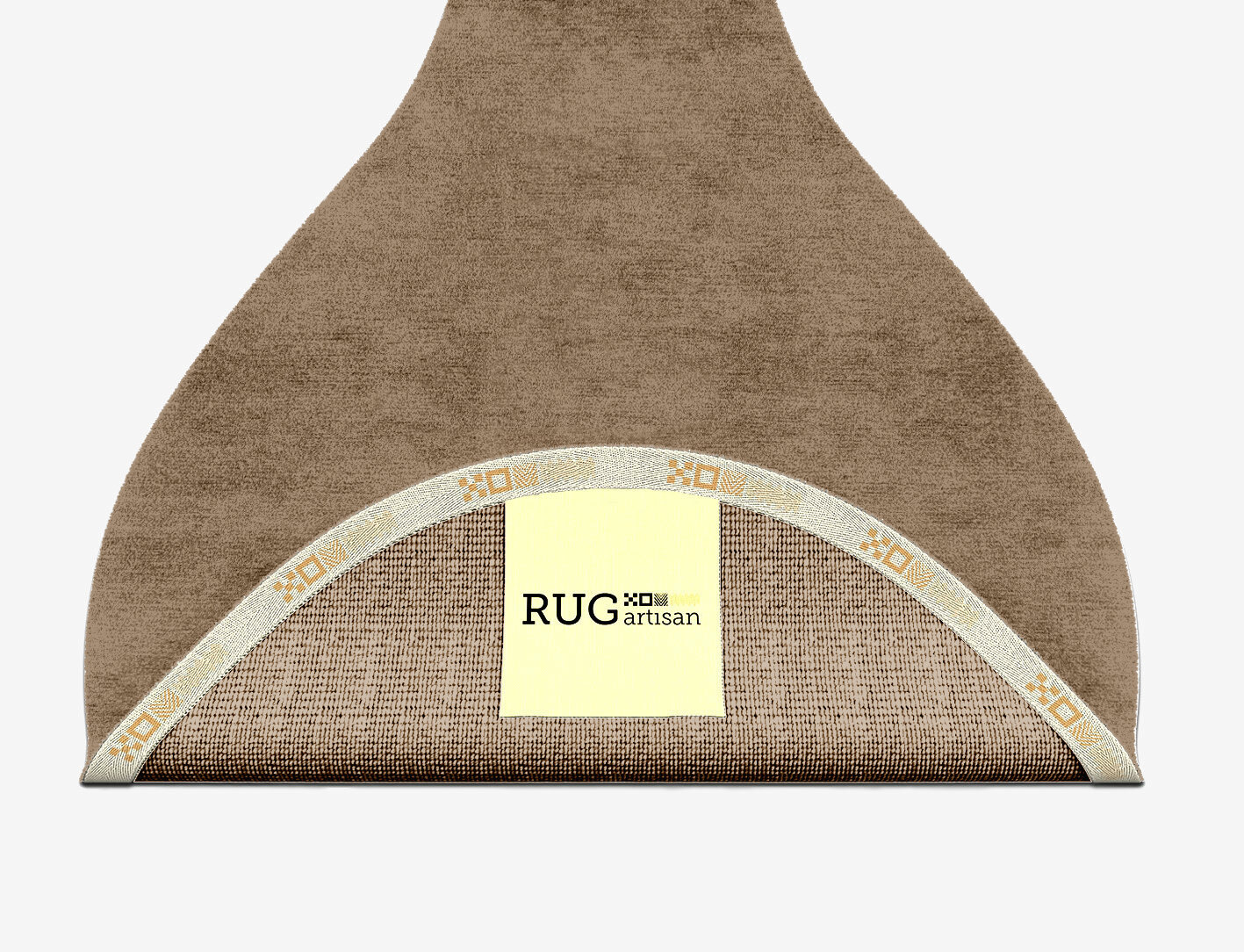RA-AD08 Solid Colors Drop Hand Knotted Bamboo Silk Custom Rug by Rug Artisan