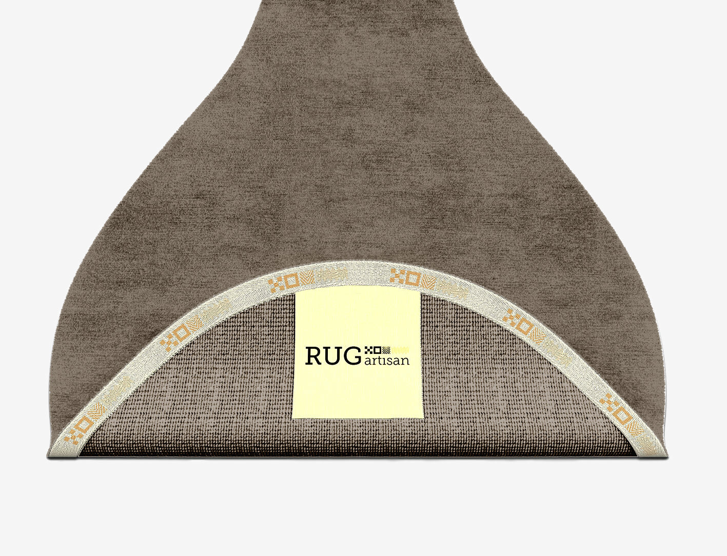 RA-AE07 Solid Colors Drop Hand Knotted Bamboo Silk Custom Rug by Rug Artisan