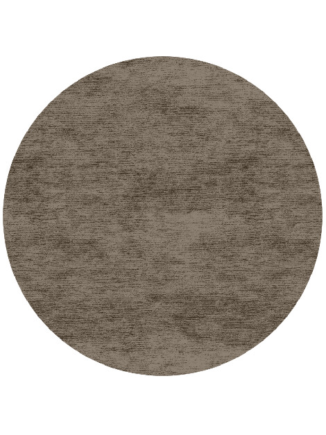 RA-AE07 Solid Colors Round Hand Knotted Bamboo Silk Custom Rug by Rug Artisan