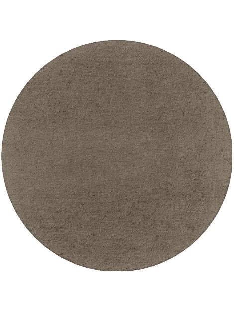 RA-AE07 Solid Colors Round Hand Tufted Pure Wool Custom Rug by Rug Artisan
