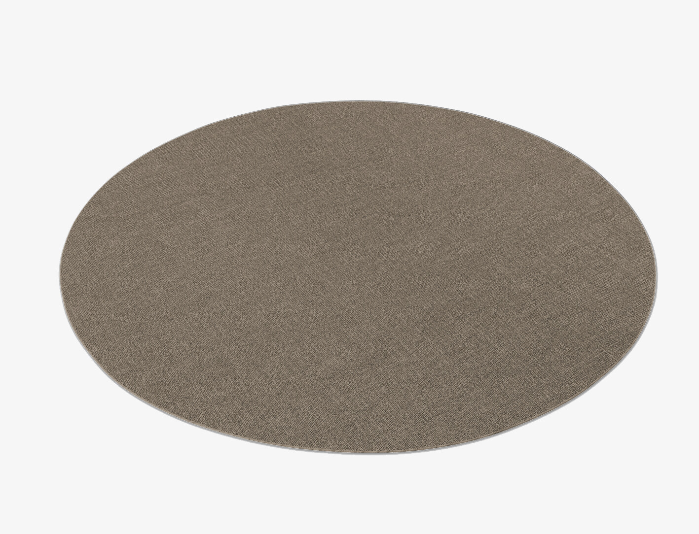 RA-AE07 Solid Colours Round Outdoor Recycled Yarn Custom Rug by Rug Artisan