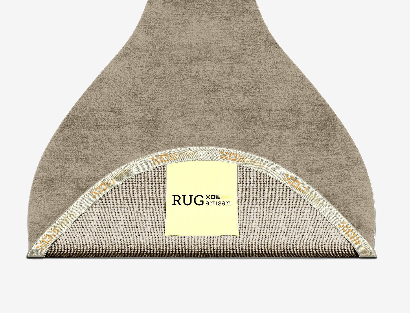RA-AE10 Solid Colors Drop Hand Knotted Bamboo Silk Custom Rug by Rug Artisan