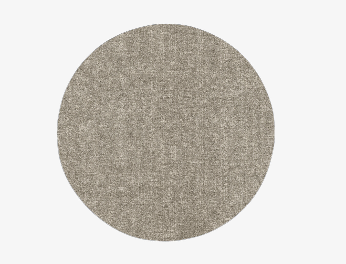 RA-AE10 Solid Colours Round Outdoor Recycled Yarn Custom Rug by Rug Artisan